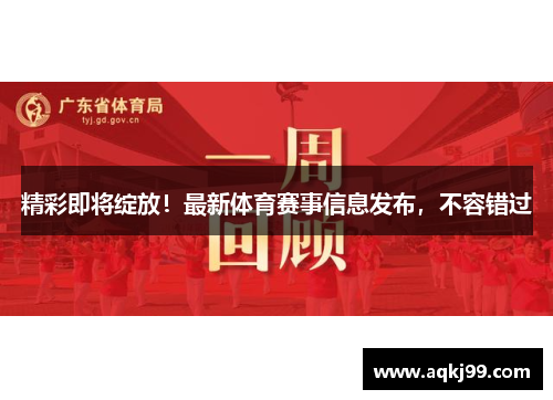 精彩即将绽放！最新体育赛事信息发布，不容错过